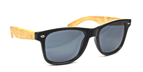 Black Bamboo Wayfarer