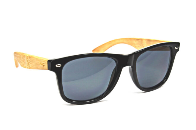 Black Bamboo Wayfarer