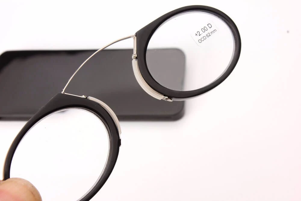 What Are Pince-Nez Glasses & Where Can I Buy The Best Ones? Reading Glasses  & Face Shape Guide 