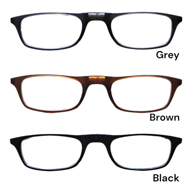 NeckSpec Magnetic reading glasses classic model options