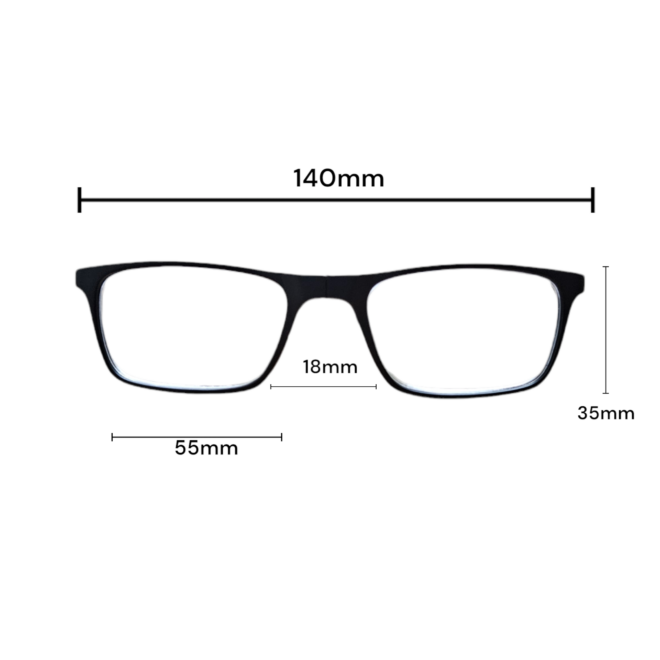 NeckSpec Magnetic reading glasses