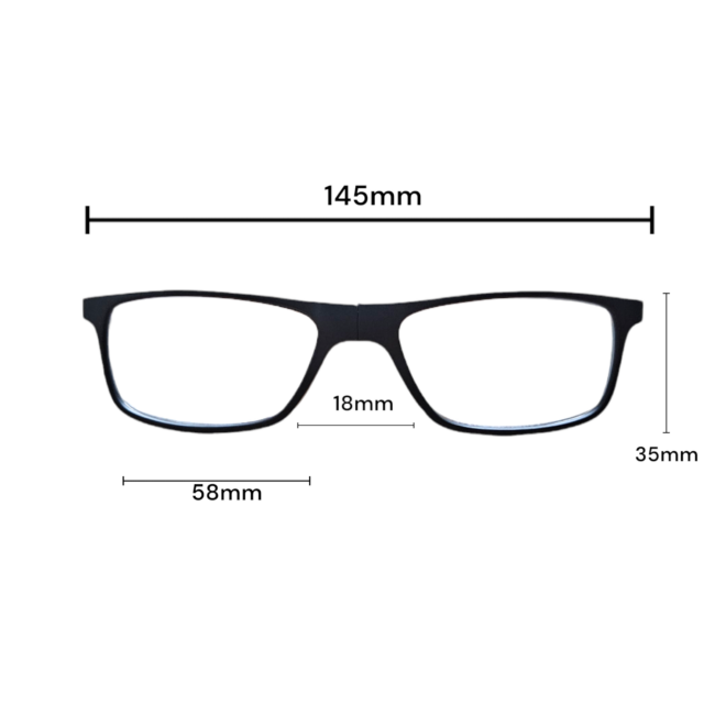 NeckSpec Magnetic reading glasses