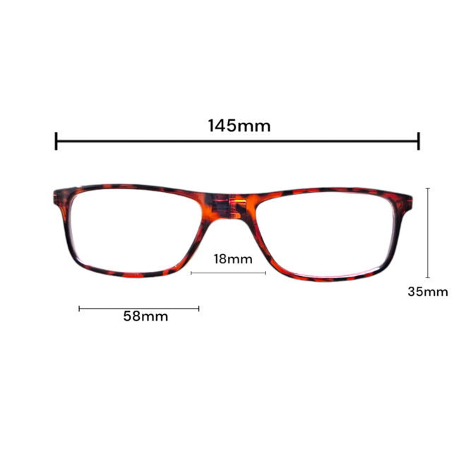 NeckSpec Magnetic reading glasses